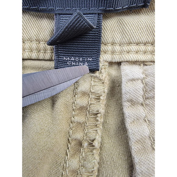 J. Crew Pants Womens 0 Tan Brown Button Close Wide Leg Ankle Flat Front - Picture 6 of 14